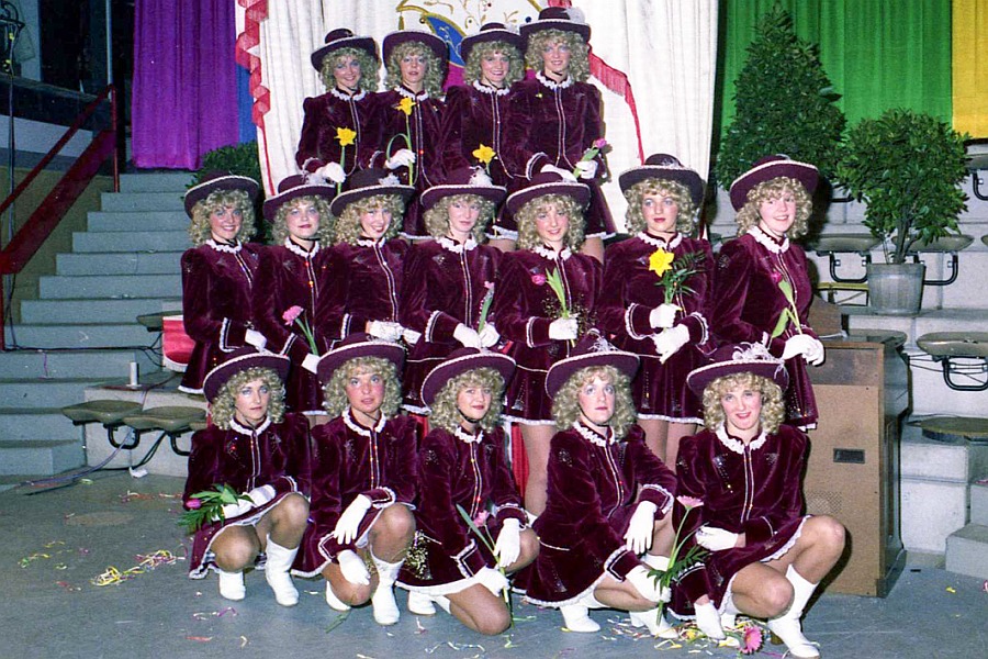 1984 - Stechergarde in neuen Kostümen