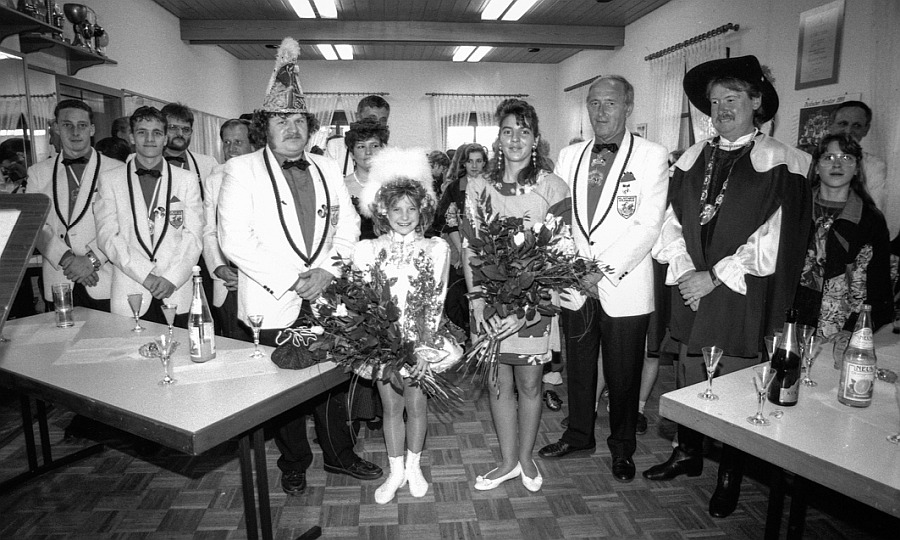 1993 - Feier des 3. Deutschen Meistertitels für Simone Ortega